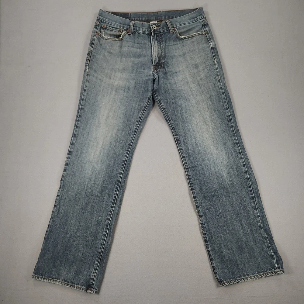 Lucky Brand Jeans Men's 32x30 Blue Denim Classic Straight Fit Regular Inseam - Picture 2 of 12